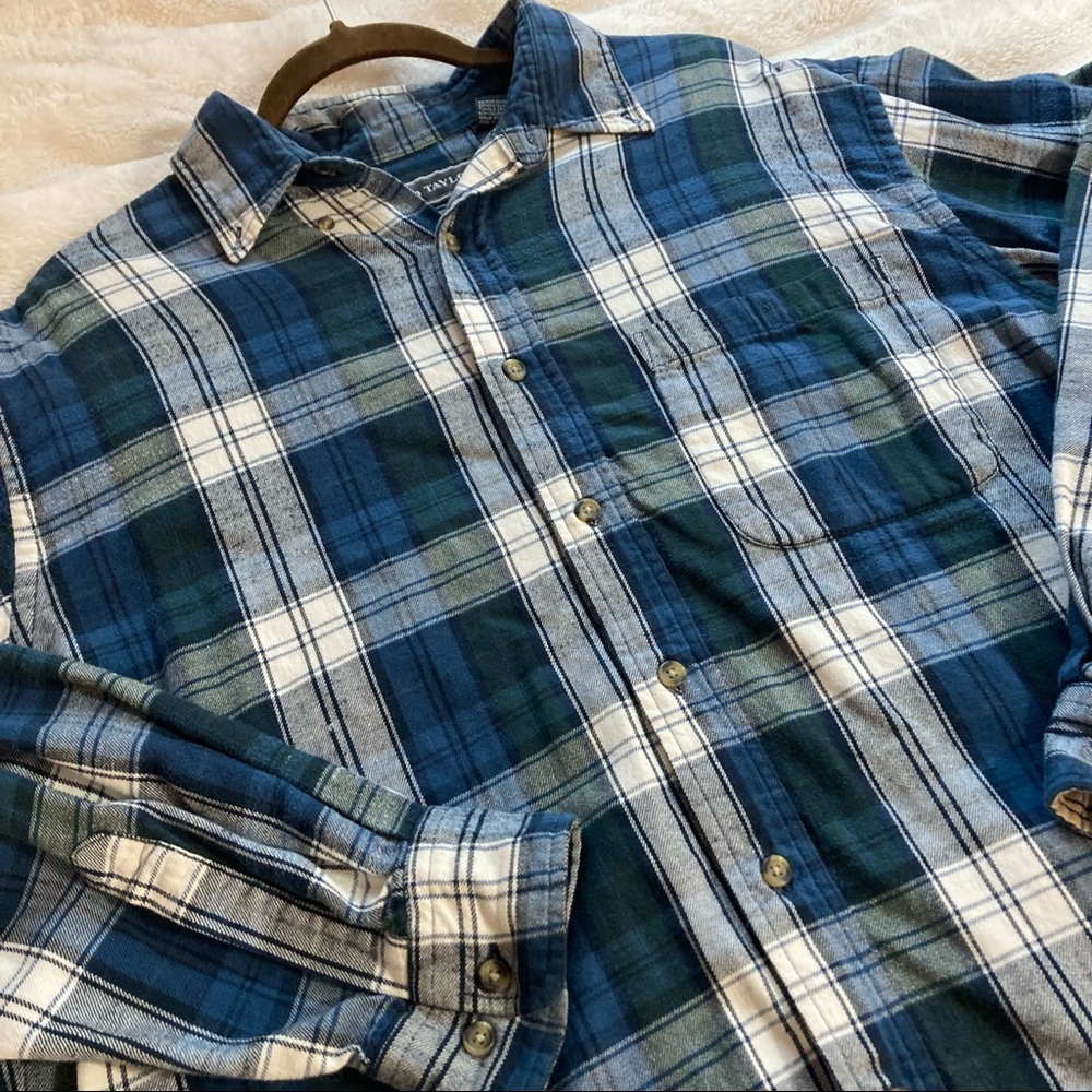 Vintage Oversized Flannel Shirt